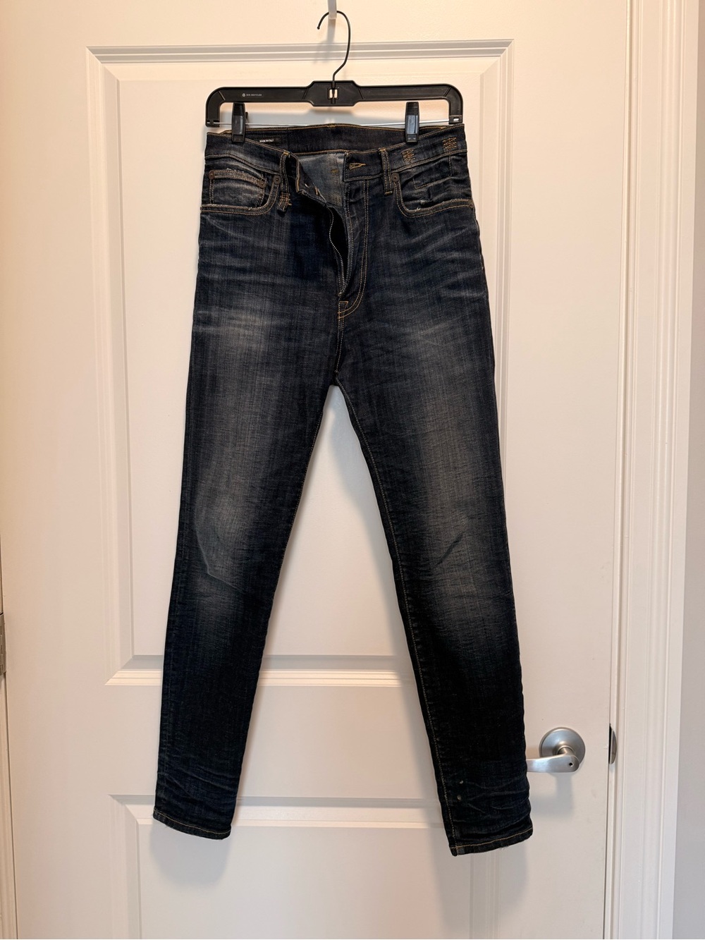 R13 Women's Slim Jeans - Dark Blue Wash